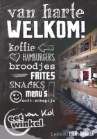 Eetwinkel Van Kol menu