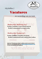 Steakhouse Amadeus Silvolde Zevenaar menu