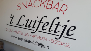 Snackbar 't Luifeltje menu