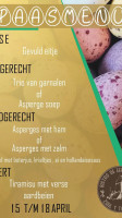 Bistro De Eerste Aanleg Nieuwkoop menu