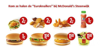 Mcdonald's Steenwijk Bv Steenwijk menu