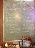 Volkscafé De Cam menu