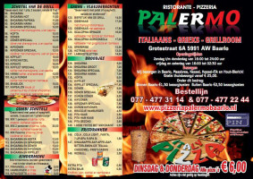 Pizzeria Palermo menu