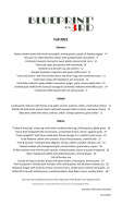 Seni Almere menu