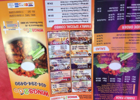 Bonita menu