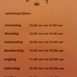 Eetcounter Koning Bedum Carte