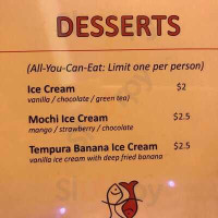 New York Pizza menu
