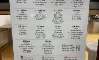 Herberg 't Mun Bv menu