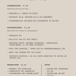 Eeterij En Tapperij De Smoks Carte