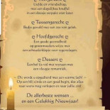 Bistro Vischmarkt 49 Carte