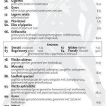 Rhodos Grieks Specialiteiten Carte