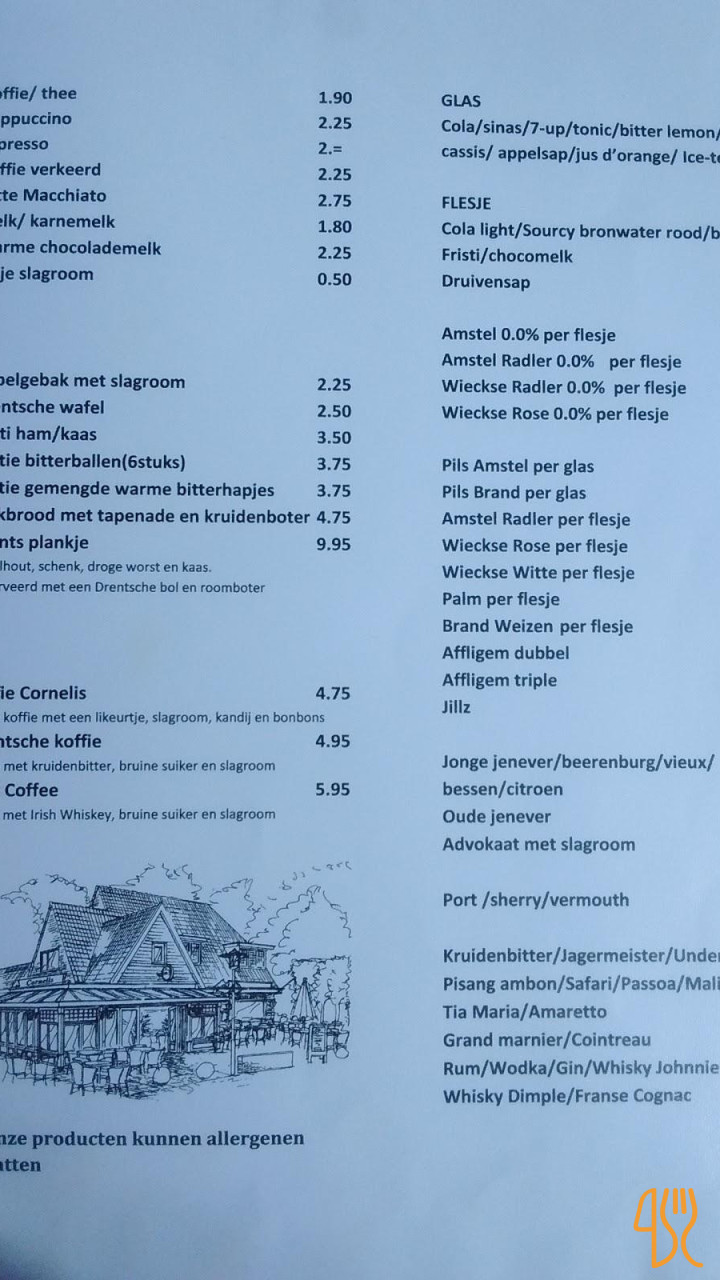 Candi Borobudur Speisekarte