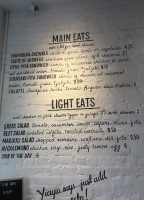 De Colonie menu