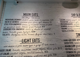 De Colonie menu