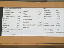 Snackbar Tante Lien menu