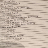 Cafe Boerhoorn Carte