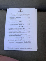 De Gekeerde Kanis menu