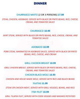 Grill Room Yusuf Zuidwolde menu