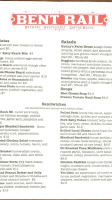 Roadhouse menu
