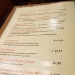 Bandai Thai Zandvoort menu