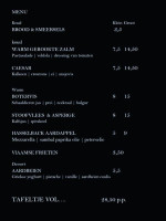 Menta menu