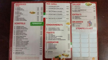 Fletcher Duinzicht Ouddorp menu