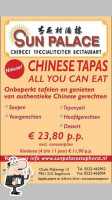 Sun Palace menu