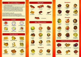 Sun Palace menu