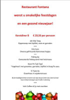 Vistaria 't Harinkje menu