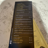 Huys Van Heusden menu