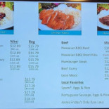 Concours Speisekarte