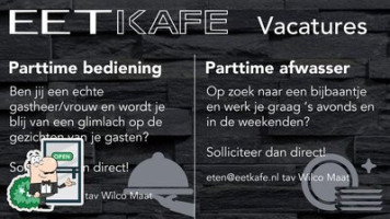 Eetkafe Rijnsburg menu