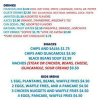 Snackbar De Hoek menu