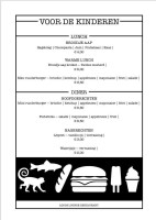 Loods Lounge menu