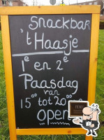 Snackbar 't Haasje Oegstgeest menu