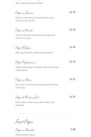 Grand Café D'n Optie menu