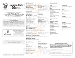 Klein Afrika menu