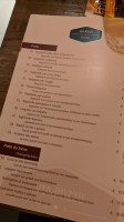 L'atelier Cuisine menu