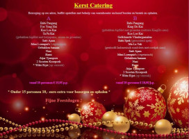 Chinees Indisch Tong-fang Menu