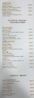 Brasserie Markt 12 menu