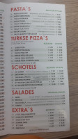 Bella Ay Pizza Doner Huis menu