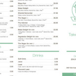 Le Poisson D'or Carte