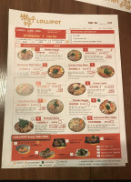 Specktakel menu