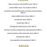 Café 't Helletje Carte