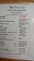 Trattoria Le Pinocchio menu