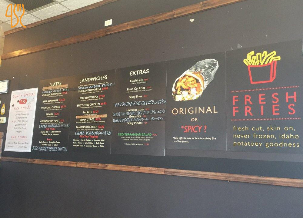 Buenos Aires Speisekarte