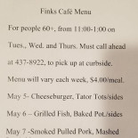 A15 Wereldrestaurant Carte