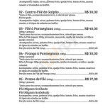 Jj's Lunch Catering Carte