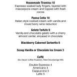 Brussels Grill De Brouckère Carte