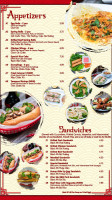 Beluga Loves You menu